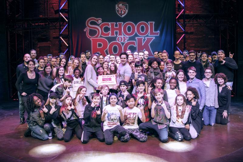 Photo SCHOOL OF ROCK Celebrates 500 Performances on the West End